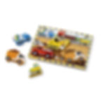 Thumbnail: Construction Chunky Puzzle - 6 Pieces