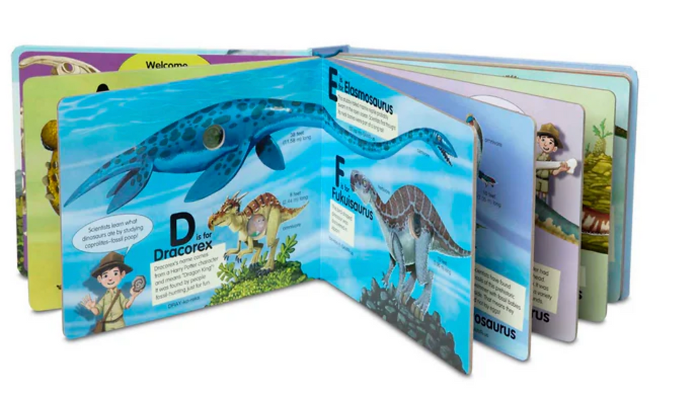 Thumbnail: Poke-A-Dot: Dinosaurs A to Z