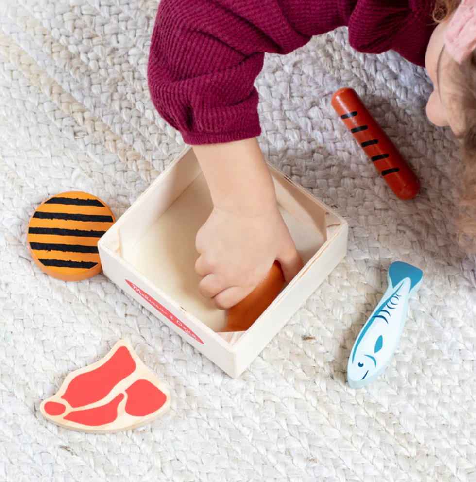 Thumbnail: Wooden Food Groups Play Set - Protein