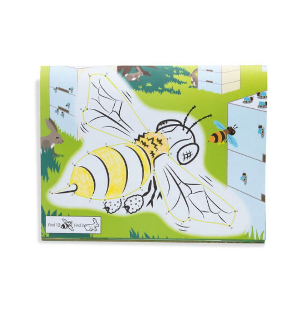 Thumbnail: ABC Dot-to-Dot Coloring Pad - Farm