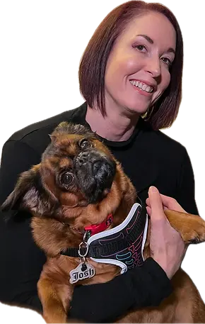 Miss LeAnne and Josh the brussels