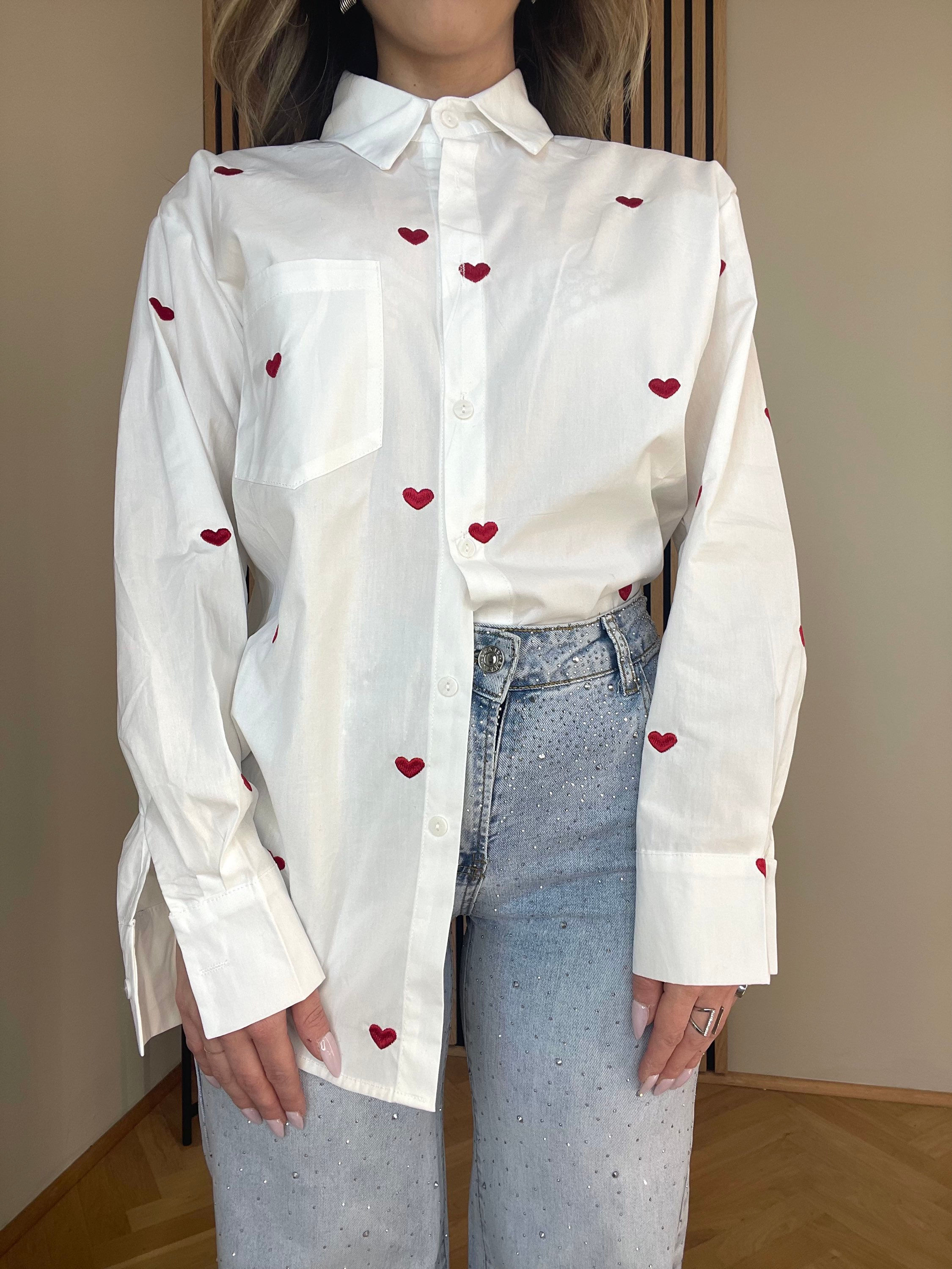 Camicia cuori