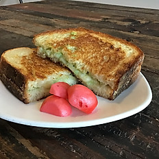 Sage Derby Grilled Cheese