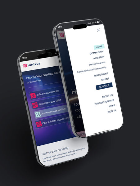 innixus website mobile