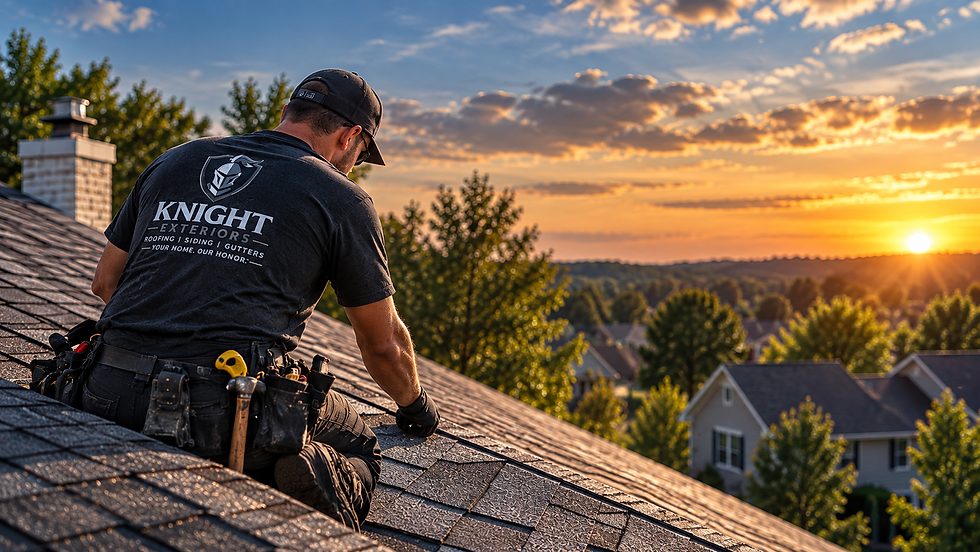Knight Exteriors roofing and exterior services