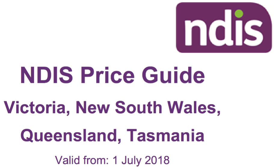 New NDIS price guide 1819 released Paediatric physiotherapy