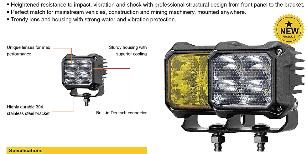 Thumbnail: 40W - HIGH INTENSITY ULTIMATE LED WORKLIGHT