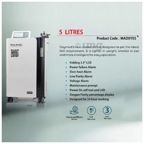 Thumbnail: Oxymed Mini (5L) Oxygen Concentrator