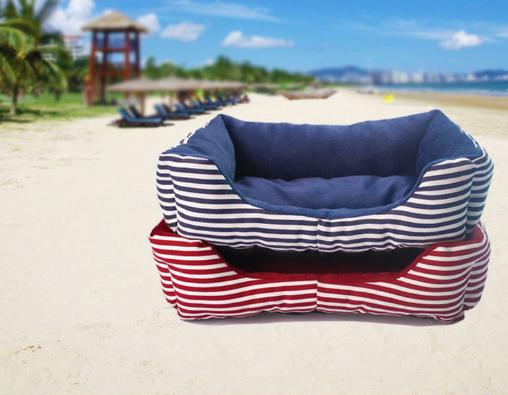 Thumbnail: Luxury Retro Square Pet Bed and Sofa for Dogs