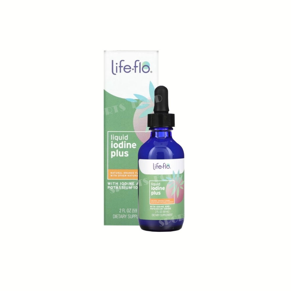 Life-flo-Жидкий йод 59 мл -апельсин