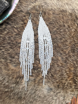 fringe, beads, artwork, Native American, beadwork, indigenous