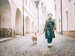 Hunde während der COVID-19-Pandemie: Gesundheit und Wohlbefinden