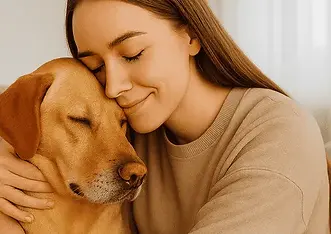 dog and its owner