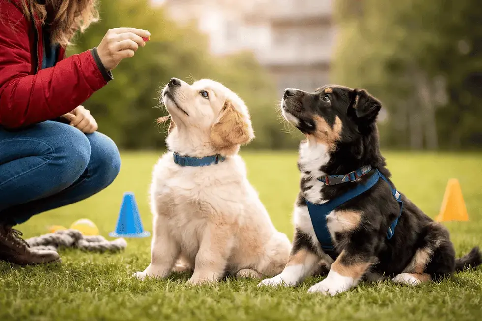 Welpenerziehung: Warum die ersten Monate im Hundeleben entscheidend sind. Tipps zu Sozialisation, Regeln, Welpenschule und typischen Fehlern vermeiden. 🐾