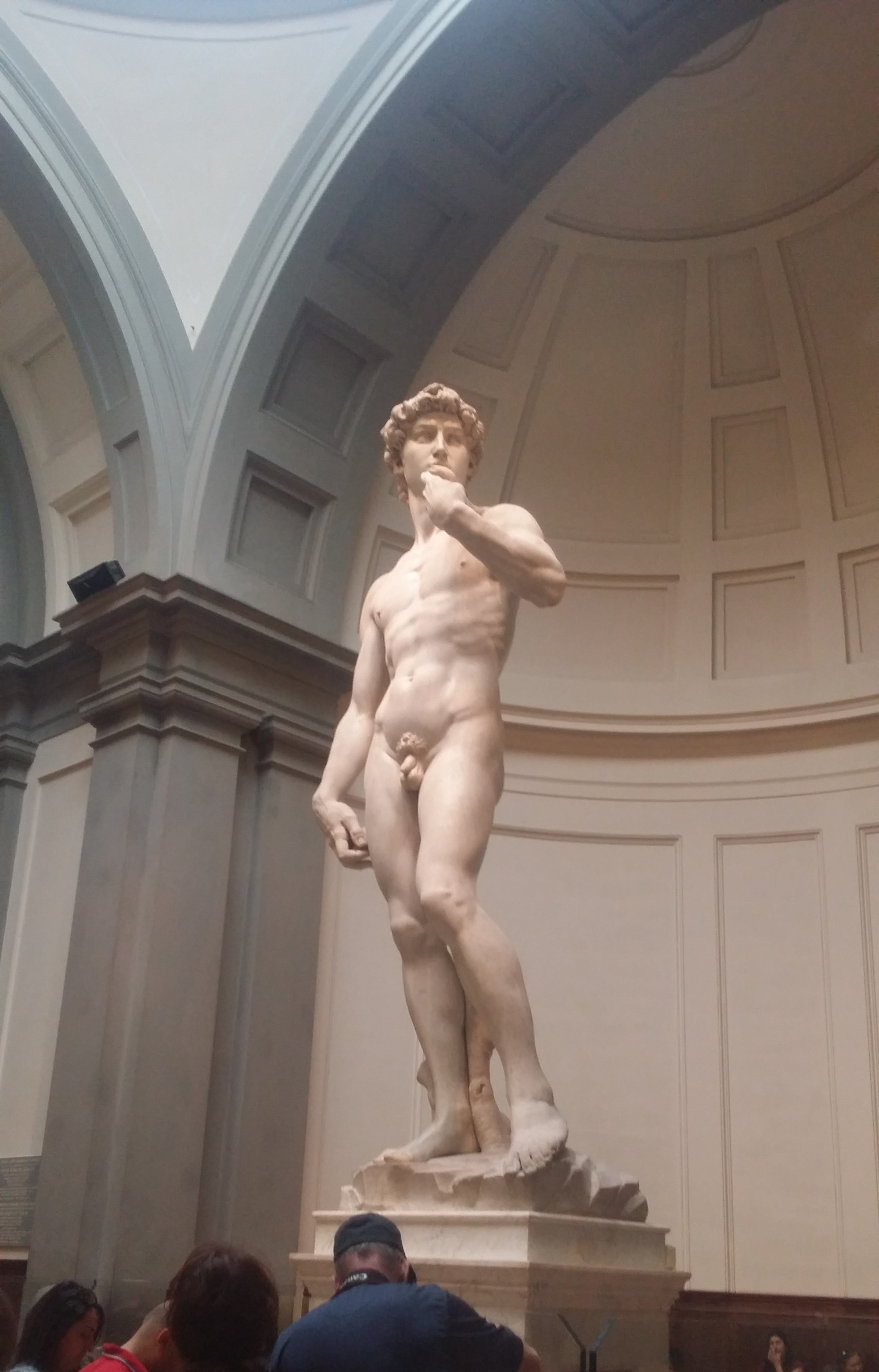 Statue of David (inside Accademia Firenz