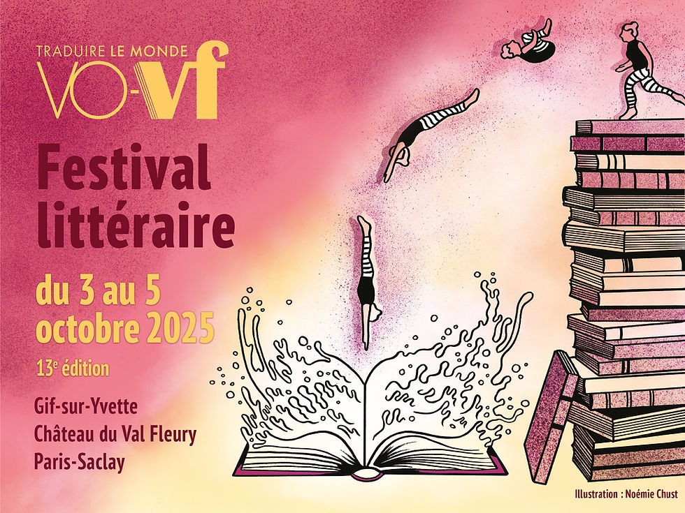 Le festival Vo-Vf, c'était du 3 au 5 octobre 2025 : Toutes les rencontres sont maintenant disponibles à l'écoute !