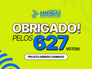 OSCATMA CELEBRA CONTEMPLAÇÃO NAS EMENDAS PARTICIPATIVAS DO SENADOR ALESSANDRO VIEIRA