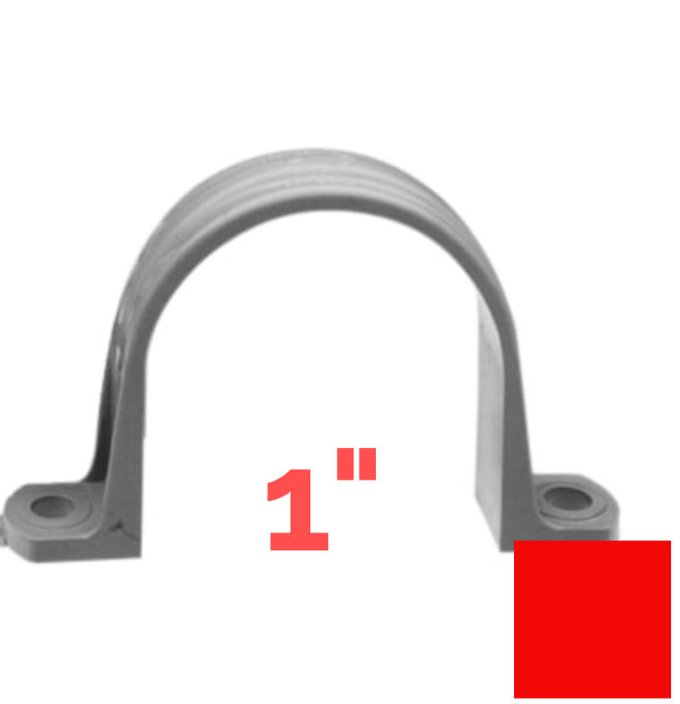 1" Strap PVC 2 hole sceps20