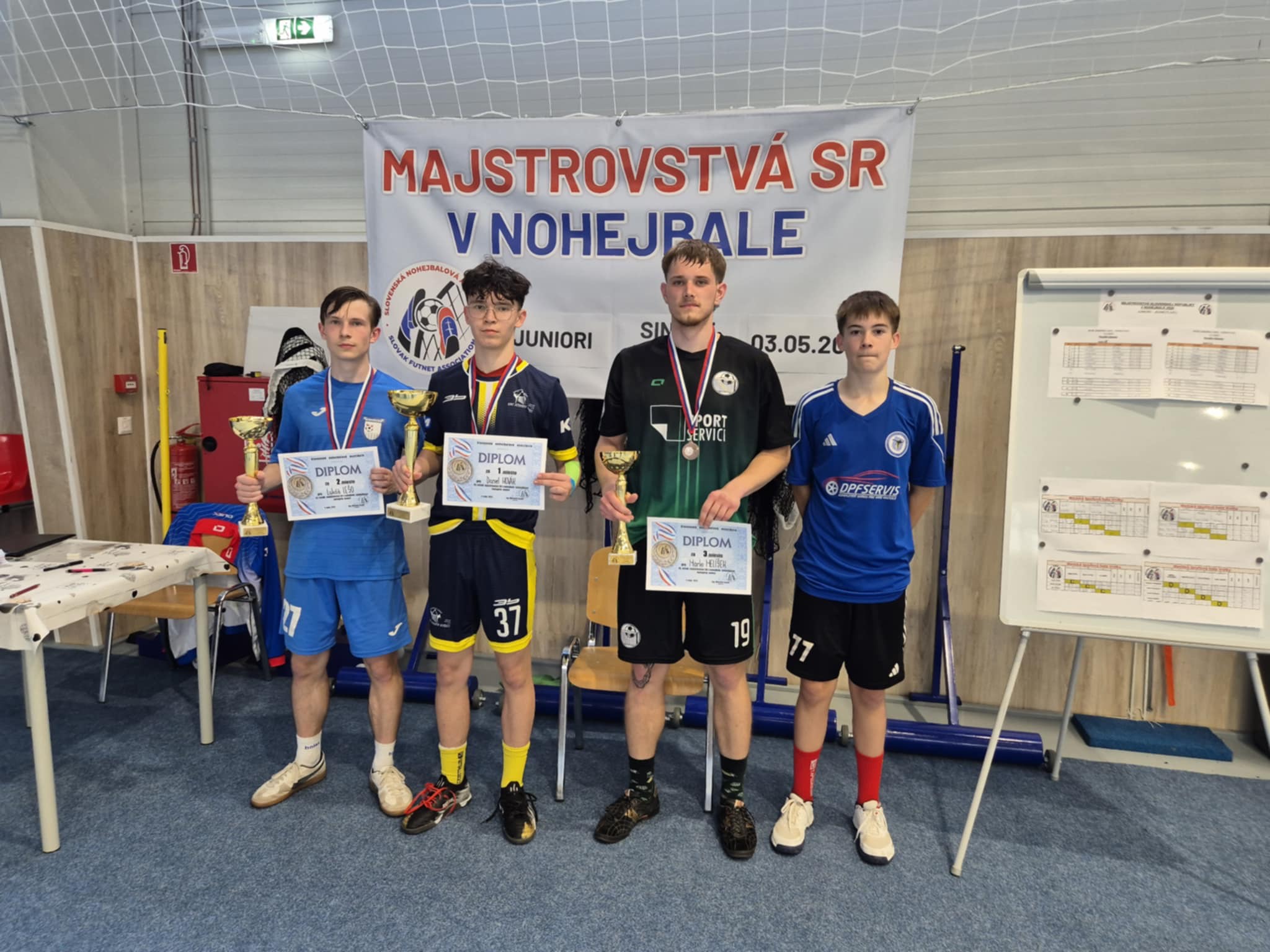 M-SR jednotlivcov juniorov 2025
