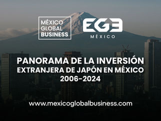Panorama de la Inversión Extranjera de Japón en México 2006-2024