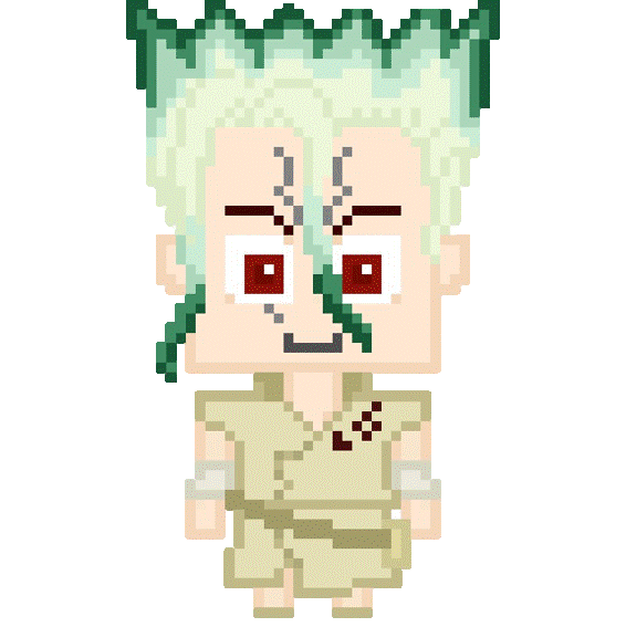 #24 Senku Ishigami.gif