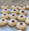 Jam-filled thumbprint cookies