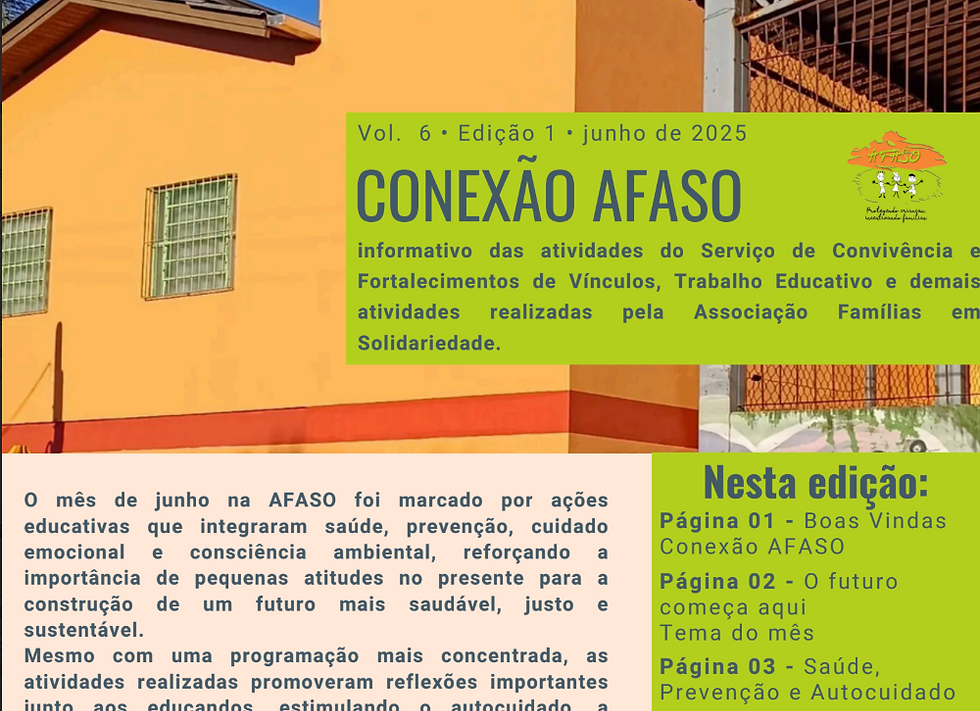 Conexão AFASO – Junho de 2025