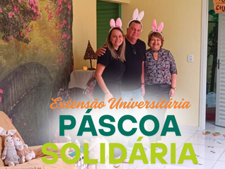 Festa de Páscoa na AFASO celebra solidariedade e fortalece parcerias com a comunidade e a Universidade