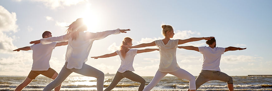 Yoga on Beach