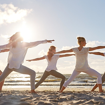 Yoga on Beach