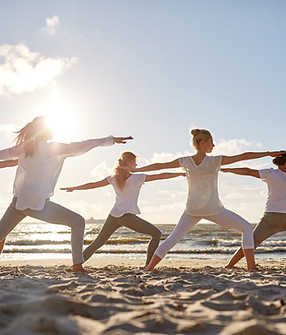 Joga na plaży