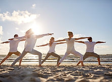 Yoga on Beach