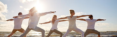 Yoga on Beach