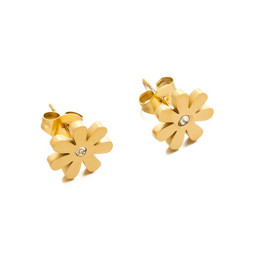 BLOOM · Daisy Shine Studs | Qilestudio