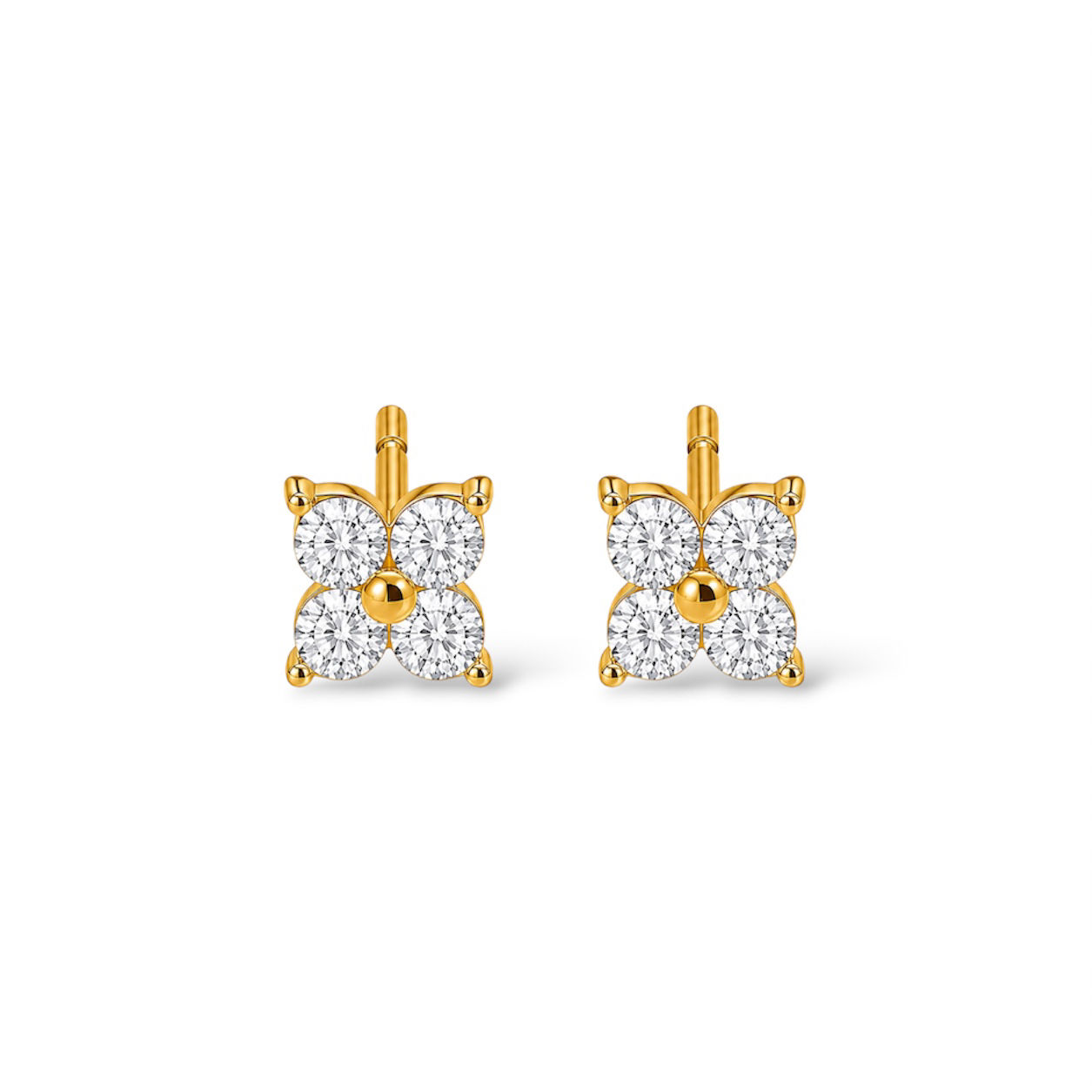 BLOOM · Clover Stud Earring