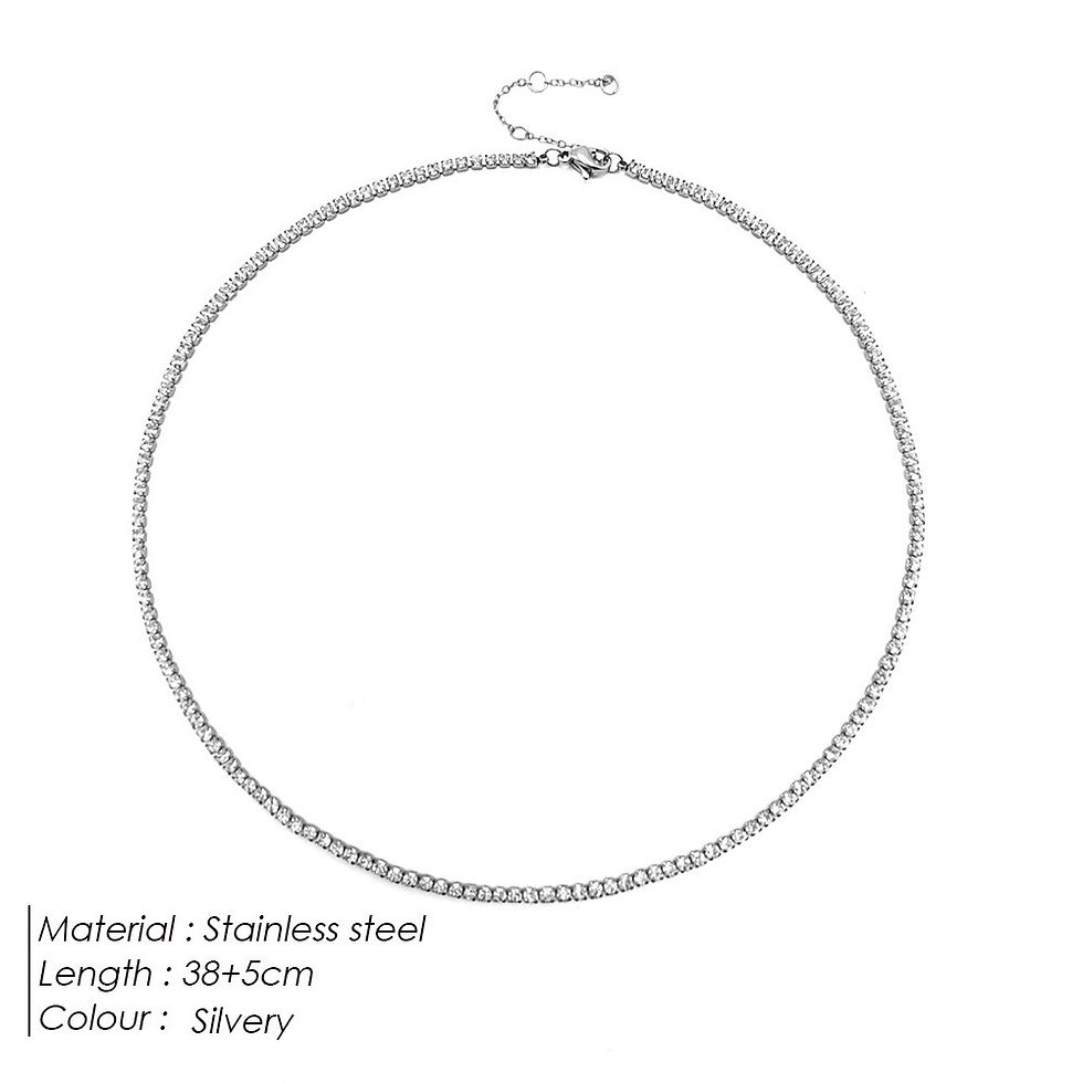 Miniature : Classic Tennis Chain Necklace