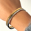 Thumbnail: Classic Slim Plain Gold Bangle