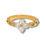 Miniatura: Floral Cluster Gold Ring