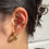 Miniaturbild: Quilted Luxe Ear Cuff