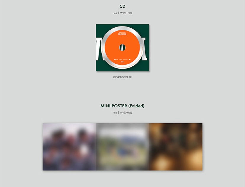 Thumbnail: 1st Studio Album 'DIMENSION : DILEMMA' (Essential ver. Set)