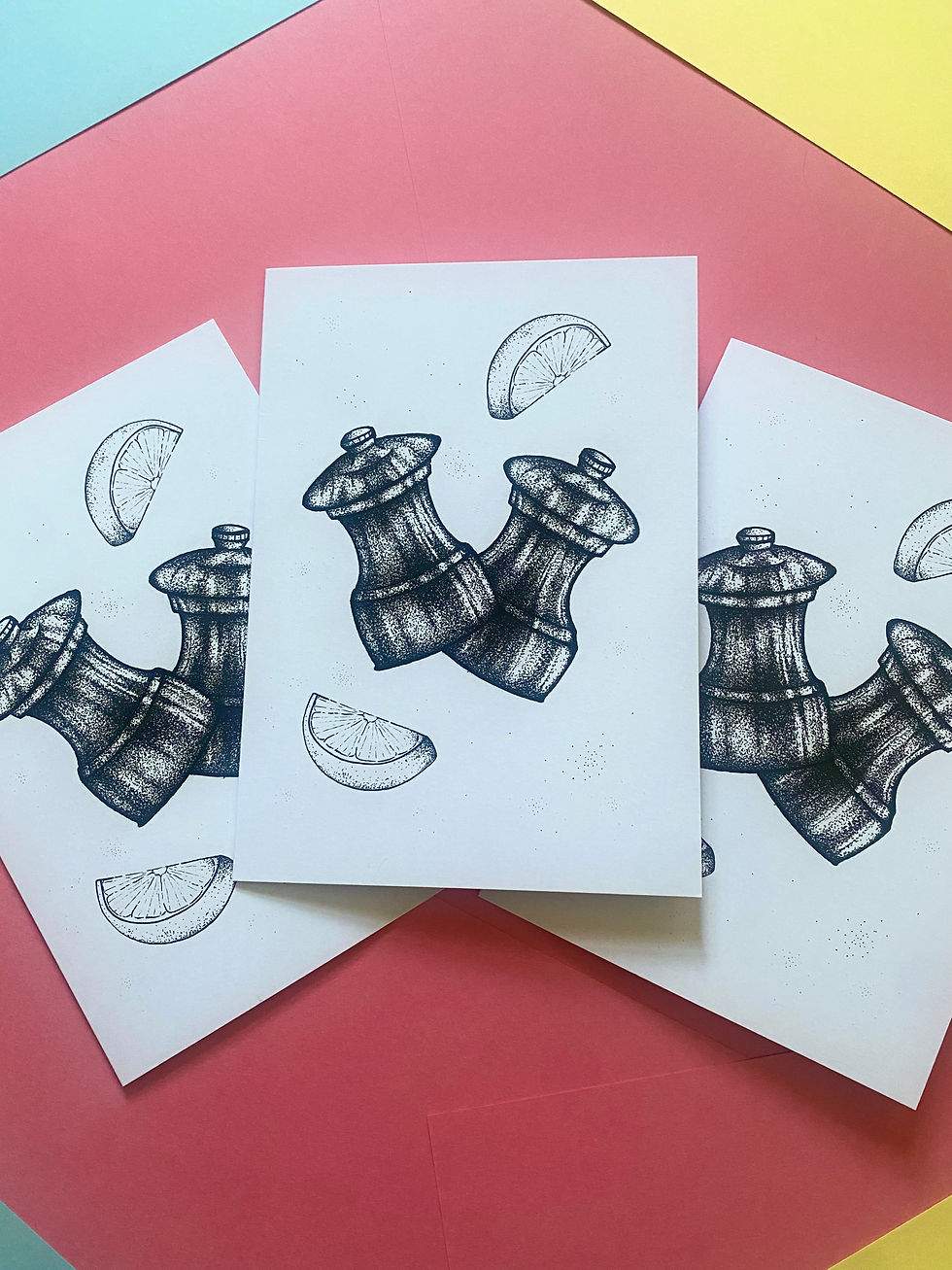 Salt & Pepper Greeting Card