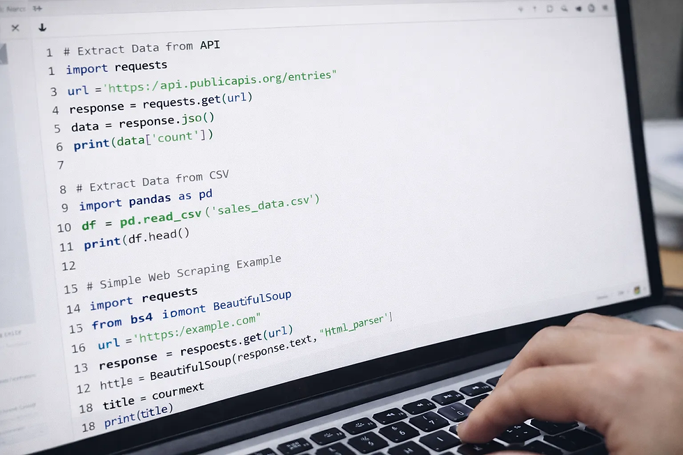 Data Extraction with Python (Code Examples)