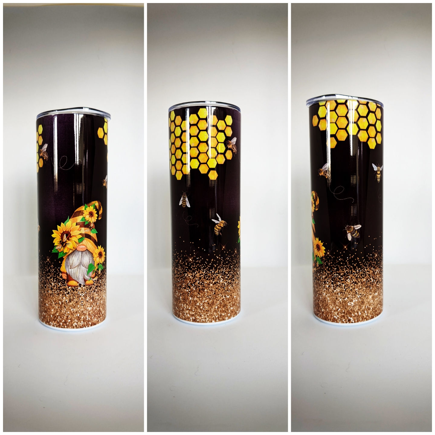 20 oz Insulated Tumbler - Honeycomb Gnome