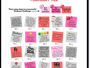 Love In Action Kindness Challenge