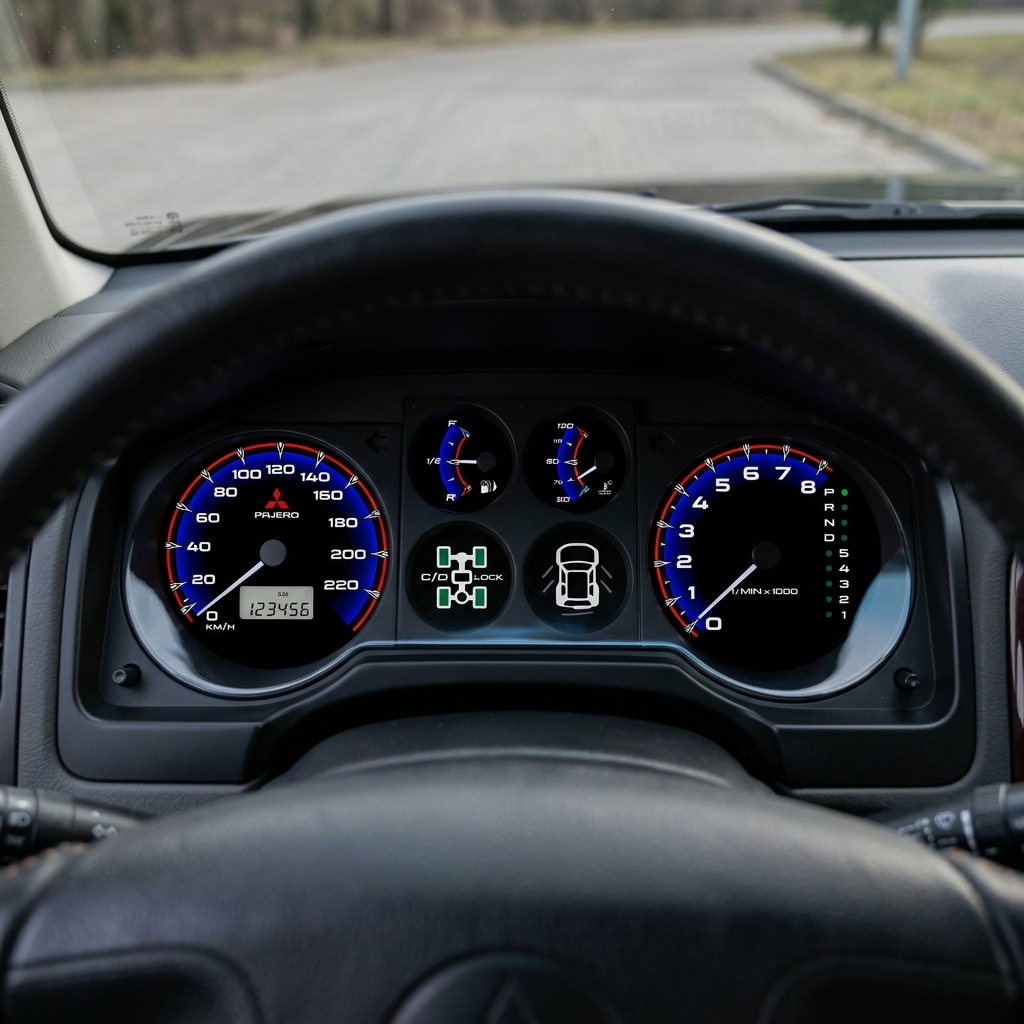Mitsubishi Pajero 220KM/H 8K RPM BLUE