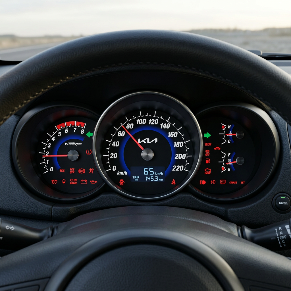 KIA CERATO 220KM/H 8K RPM BLUE