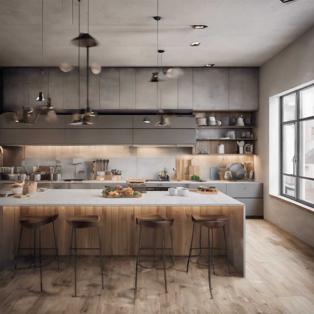 Colorful Kitchen Cabinets