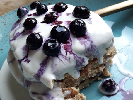 Recette du placard N°2: pancakes gourmands sans oeufs et sans lait