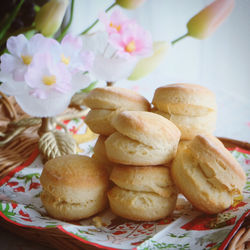イチゴ酵母のスコーン
