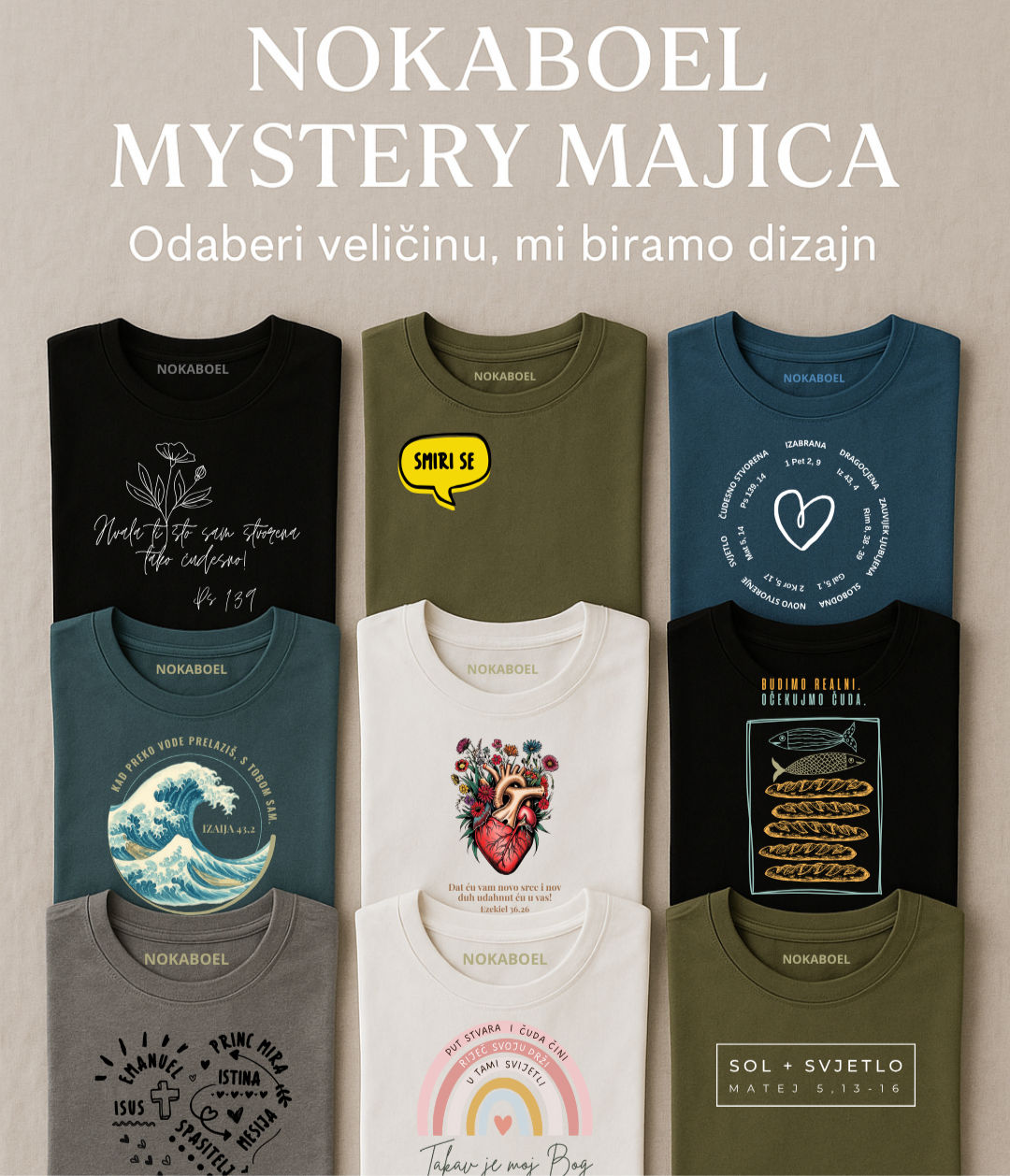 Nokaboel mystery majica